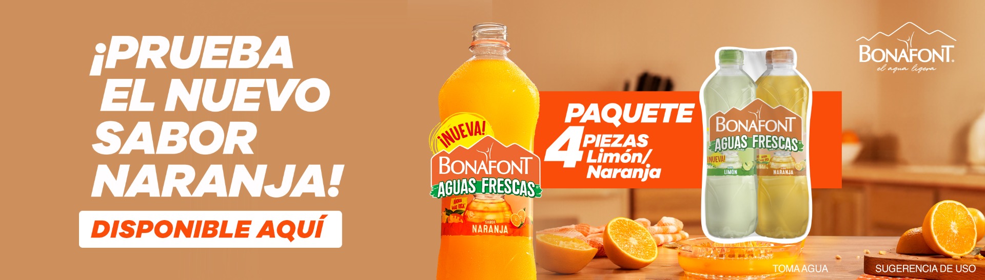 Banner nuevas aguas frescas bonafont